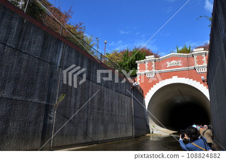 Shinminatogawa Tunnel Gate Hyogo Prefecture Civil Engineering Day Event Shinminatogawa Walk ~ Passing through the Minatogawa Tunnel 108824882
