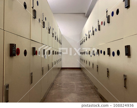 cabinets or locker 108824936