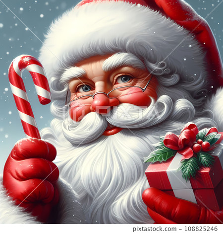 Christmas Santa Claus present high quality 108825246