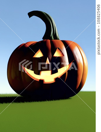 Aesthetics of Darkness. An Artful Horror Feast with Halloween Illustration 108825406