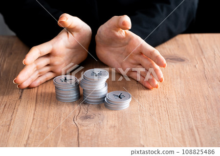 Craft image of stacked circles 108825486