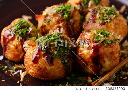 在大阪的章魚燒 在大阪的章魚燒 108825690