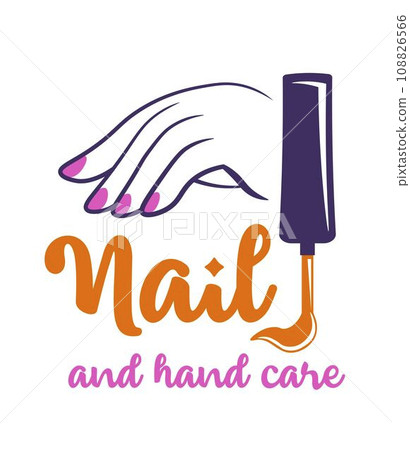 Best nail and hand care, stylish and beautiful 108826566