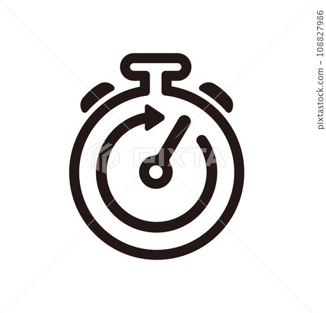 Stopwatch/timer (speed/fast/hurry) vector icon illustration Stopwatch/timer (speed/fast/hurry) vector icon illustration 108827986