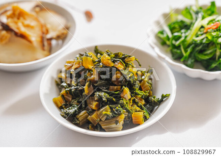 Stir-fried radish leaves Stir-fried radish leaves 108829967