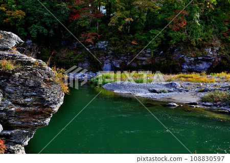 Saitama Prefecture Autumn Nagatoro Valley Scenery of Kotaki no Sho 108830597