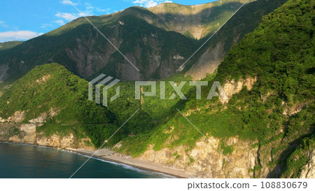 Aerial view of Taroko National Park in Hualien, Taiwan. Aerial view of Taroko National Park in Hualien, Taiwan. 108830679