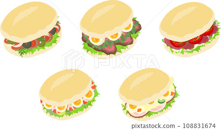 用煙燻鮭魚、烤牛肉等製成的夏巴塔三明治,看起來美味又可愛。 用煙燻鮭魚、烤牛肉等製成的夏巴塔三明治,看起來美味又可愛。 108831674