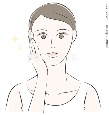 woman with healthy skin condition 108832362