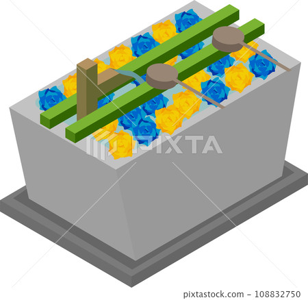 Isometric rose flower hand wash Isometric rose flower hand wash 108832750