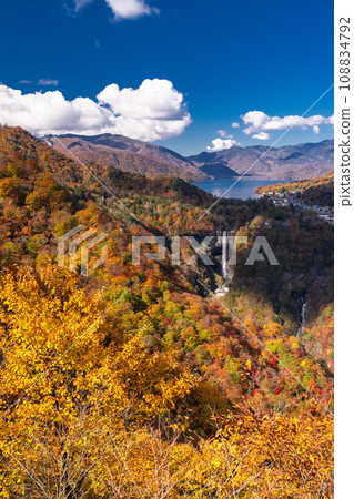 [Tochigi Prefecture] View of Okunikko/Akechidaira at the peak of autumn leaves 108834792