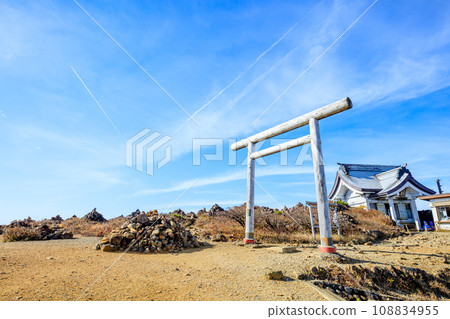 秋天的勝峰神社 宮城縣藏王町奧宮 秋天的勝峰神社 宮城縣藏王町奧宮 108834955