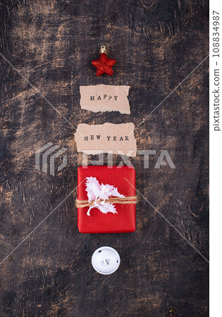 Scandinavian style Christmas paper decoration Scandinavian style Christmas paper decoration 108834987