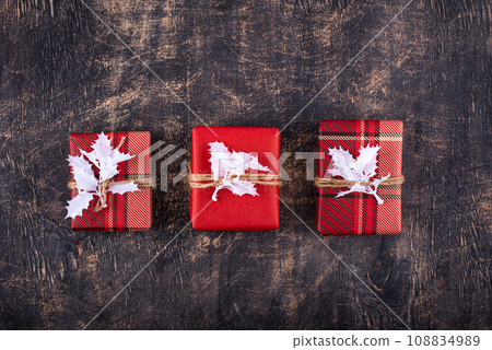 Scandinavian style Christmas paper decoration 108834989