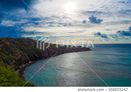 Hawaii landscape Hanauma Bay Hawaii landscape Hanauma Bay 108835247