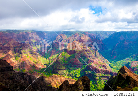 Hawaii landscape Waimea Valley Hawaii landscape Waimea Valley 108835251