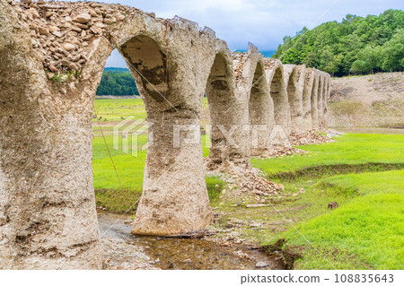(Hokkaido) Shihoro Line Taushubetsu River Bridge Ruins (Hokkaido) Shihoro Line Taushubetsu River Bridge Ruins 108835643