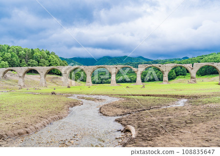 (Hokkaido) Shihoro Line Taushubetsu River Bridge Ruins (Hokkaido) Shihoro Line Taushubetsu River Bridge Ruins 108835647