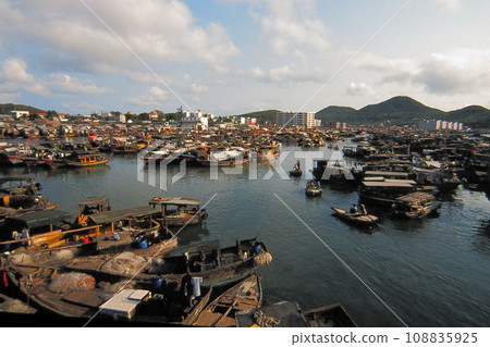 Sanya port scenery, Hainan Island, Hainan Province, People's Republic of China 108835925