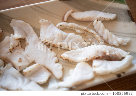 Grilled red sea bream 108836952
