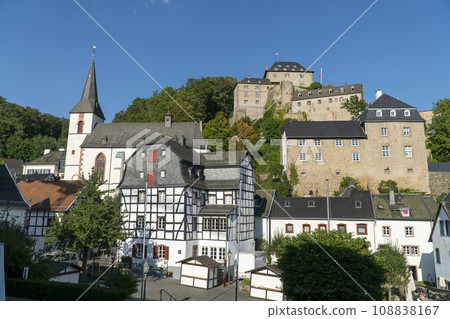 Blankenheim architecture of the old town center 108838167