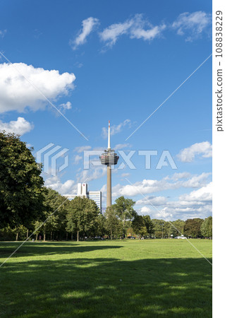 View of Colonius and park, Cologne Germany 108838229
