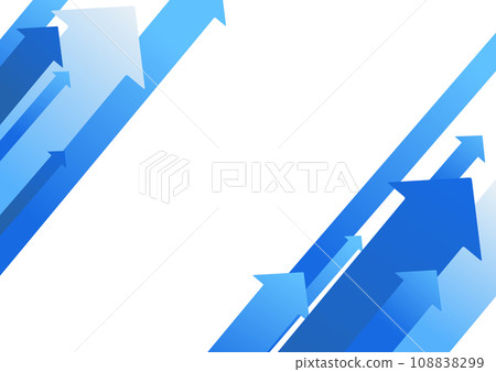 blue arrow background material 108838299
