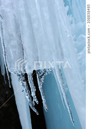 frozen icicles 108838495