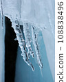 frozen icicles 108838496