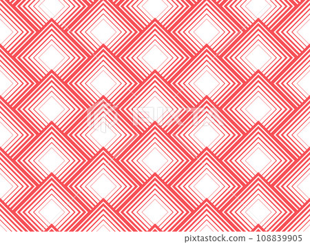 Abstract geometric pattern. A seamless vector background. White and pink ornament. Graphic modern pattern. Simple lattice graphic design 108839905