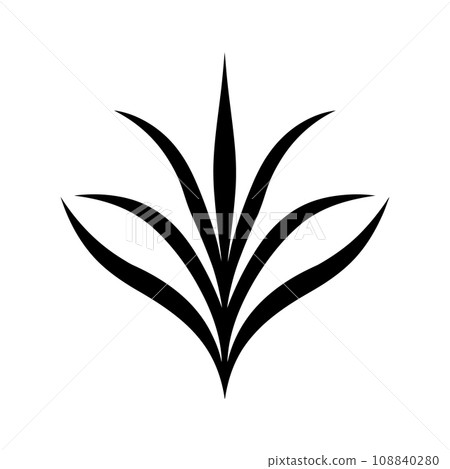 Air Plant Icon - Simple Vector Illustration Air Plant Icon - Simple Vector Illustration 108840280