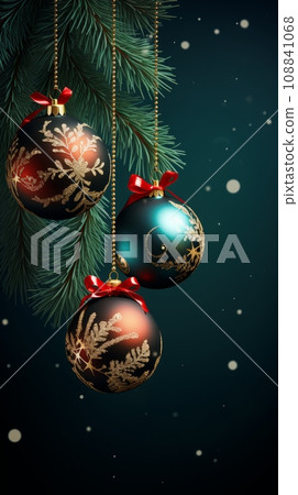 Winter holidays background 108841068