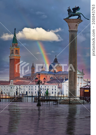 Piazza San Marco at dusk, Venice 108843763