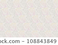 Horizontal background for New Year's cards "beckoning cat/dark" 108843849