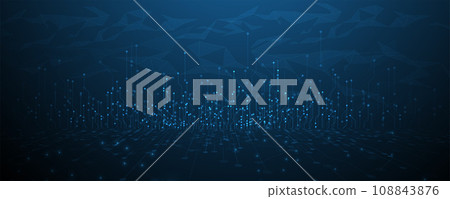 abstract futuristic circuit computer internet technology board business dark background 108843876