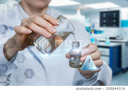 Concept of error during experiments with samples. Concept of error during experiments with samples. 108844314