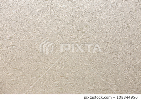 White light gray copy space background of natural cement or stone plastered stucco wall flat surface or cloth crumpled texture as retro pattern. Vintage or grunge background. 108844956