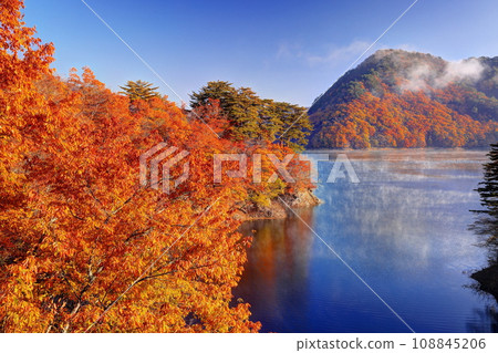 Autumn at Lake Kawamata Autumn at Lake Kawamata 108845206
