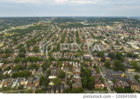 Newport, Kentucky residential neighborhood townscape 108845806