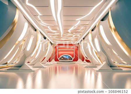Lighting that shines in the room of the near future Lighting that shines in the room of the near future 108846152