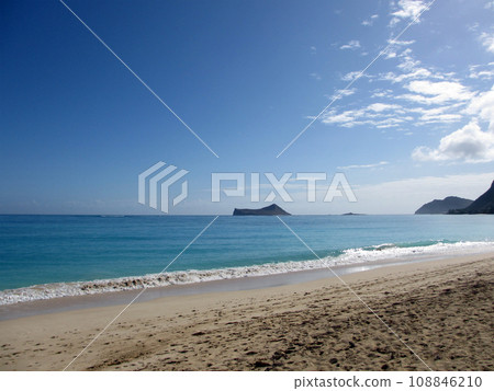 Waimanalo Beach on Oahu, Hawaii 108846210