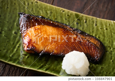 Yellowtail teriyaki Yellowtail teriyaki 108847901
