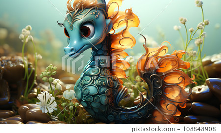 海馬:可愛的氛圍 海馬:可愛的氛圍 108848908