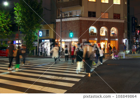 廣尾夜景 - 廣橋十字路口城市景觀（2023 年 11 月） 108849864