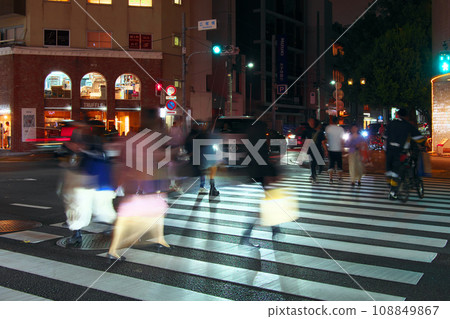 Hiroo evening view - Hiroobashi intersection cityscape (November 2023) 108849867