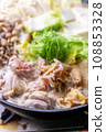 Chicken hot water (paitan) pot 108853328