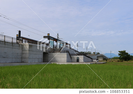 [Utsunomiya Light Rail] Tobiyama Castle Ruins Tram Stop (Utsunomiya Haga Light Rail Line) 108853351