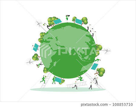 ESG sustainability business, Earth 108853710