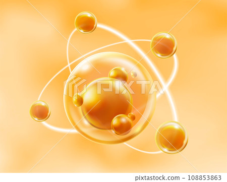 Moisturizer molecule or cosmetic serum oil Moisturizer molecule or cosmetic serum oil 108853863