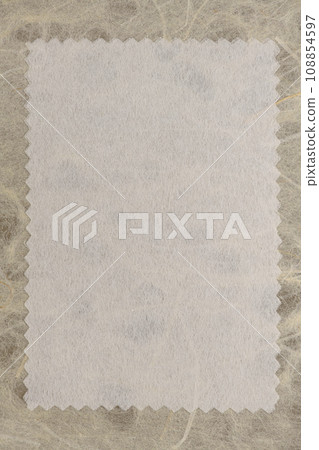 Japanese paper frame background material (beige frame) Japanese paper frame background material (beige frame) 108854597